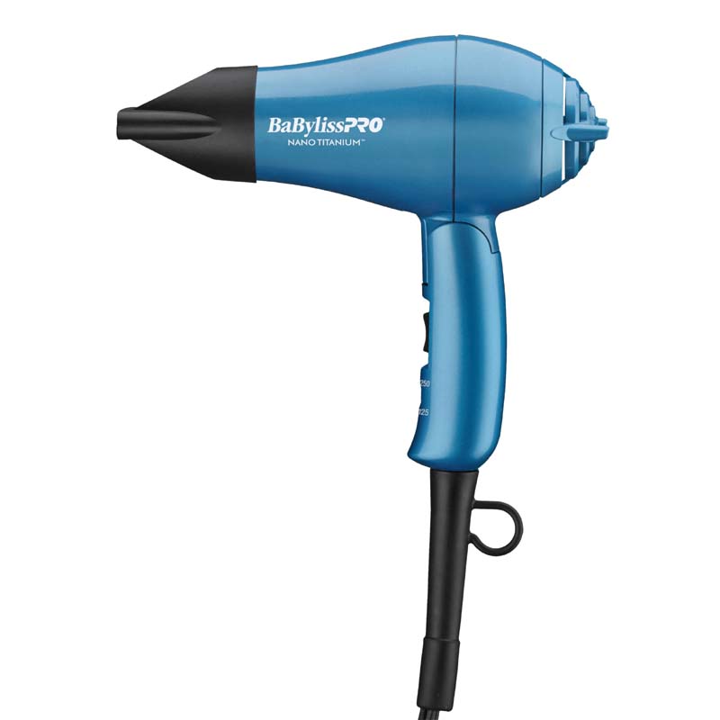BaBylissPRO - Nano-Titanium Travel Hairdryer with Diffuser