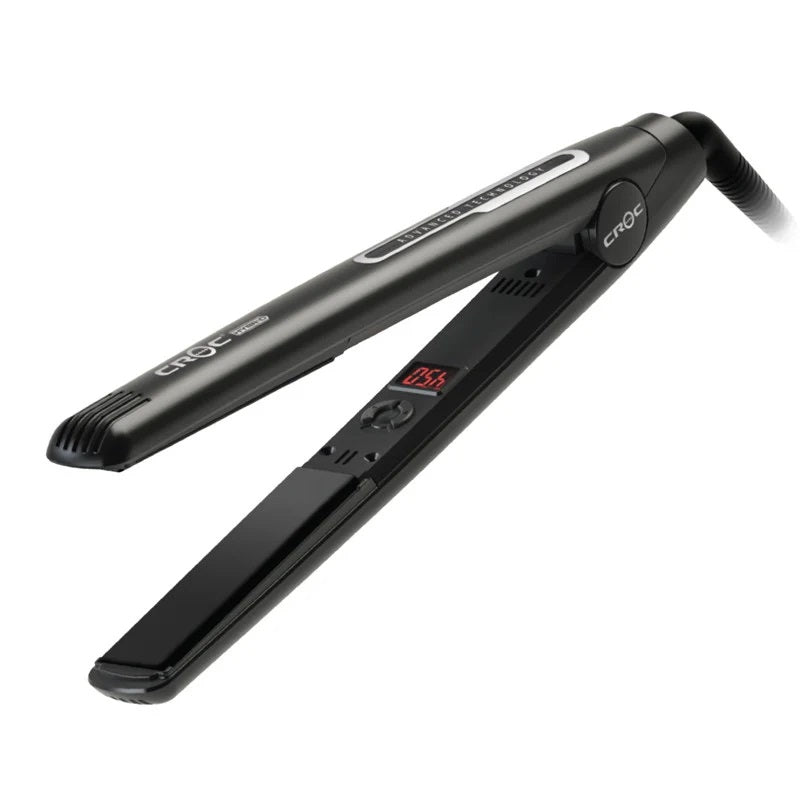 Croc - Hybrid Black Titanium Flat Iron - 1in